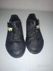 Scarpe calcio calcetto Kipsta tg. 27 nero verde