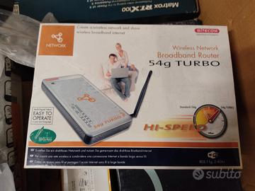 Modem Router Sitecom 54G Turbo "Vintage" 