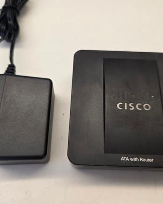 Cisco SPA122 VoIP Gateway con Router