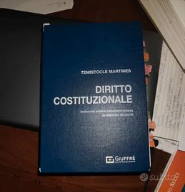 Libro diritto costituzionale temistocle martines