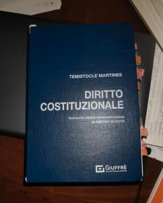 Libro diritto costituzionale temistocle martines
