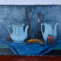 NATURA  MORTA  - olio  su tela 80x60