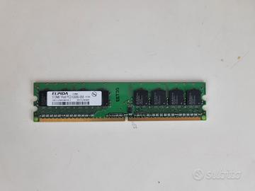 512MB DDR2 PC2-5300U 667MHz 1Rx8 Desktop RAM