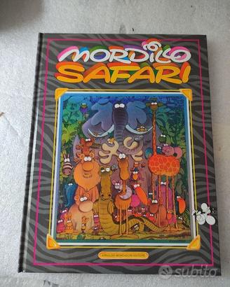 Mordillo Safari Libro illustrato a colori