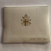 DIVISIONALE VATICANO 1992 FDC CON ARGENTO