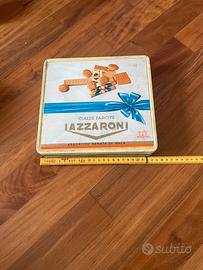 Originale, latta, biscotti Lazzaroni, anni 60