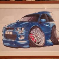 Rallye Caricatura della MG - ZR