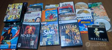 LOTTO 23 GIOCHI ORIGINALI PC: GTA3 Simcity Tropico
