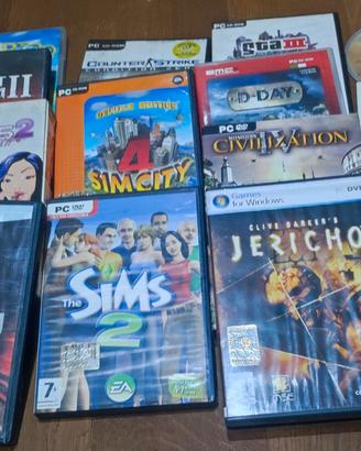 LOTTO 23 GIOCHI ORIGINALI PC: GTA3 Simcity Tropico