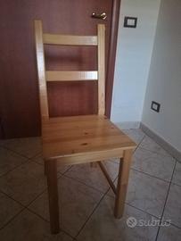 Sedie in legno