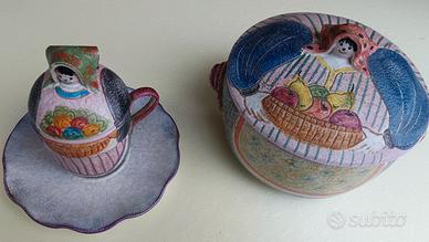 Casseruola e tazza Ceramiche ITALICA