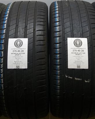 4 GOMME 275 45 20 MICHELIN A52271