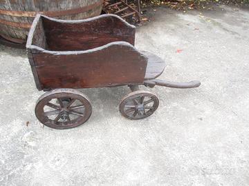 carretto giocattolo d epoca