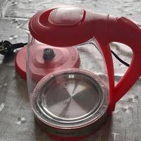 Bollitore in vetro 1,8 l, 2200 W, spegnimento auto