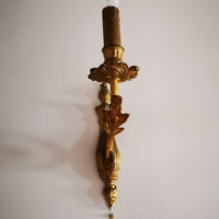 2 applique in bronzo