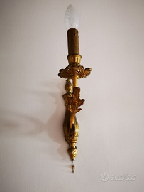 2 applique in bronzo