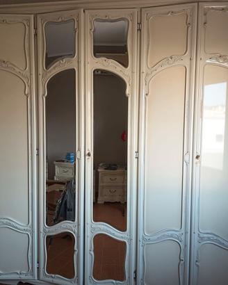 armadio comodini como'  e struttura letto