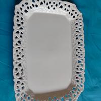 Vassoio decorativo in ceramica 