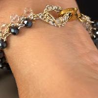 Bracialetti eleganti con nodo da oreficie