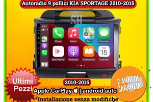 Autoradio Carplay KIA SPORTAGE 2010-2015