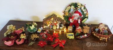 Decorazioni Natalizie,Presepe,Ghirlande,Addobbi