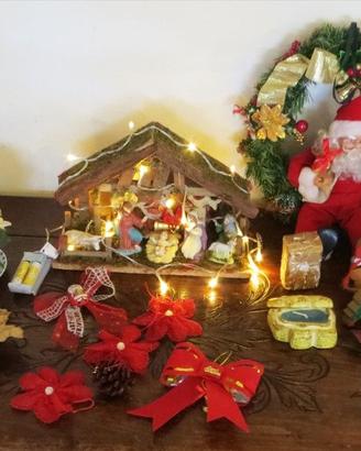 Decorazioni Natalizie,Presepe,Ghirlande,Addobbi