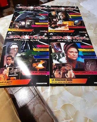 STAR TREK 4 fascicoli. PERFETTI.