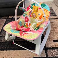 Sdraietta per neonati con arco giochi - come nuovo