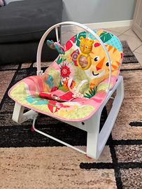 Sdraietta per neonati con arco giochi - come nuovo