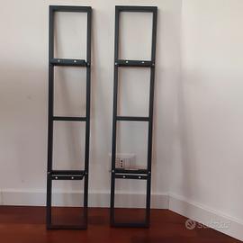 coppia di scaffali porta CE/DVD Ikea Lerberg 