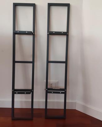 coppia di scaffali porta CE/DVD Ikea Lerberg 
