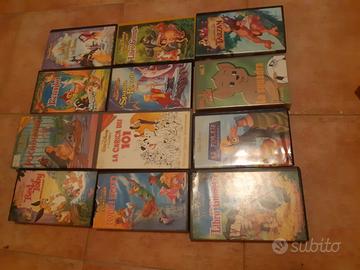 Lotto vhs cartoni animati come da foto