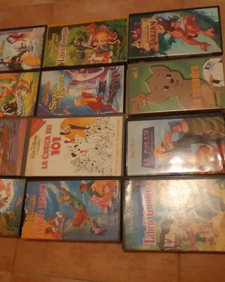 Lotto vhs cartoni animati come da foto