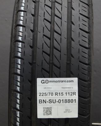 1 Pneumatico 225/70 R15 Lassa Transway 2