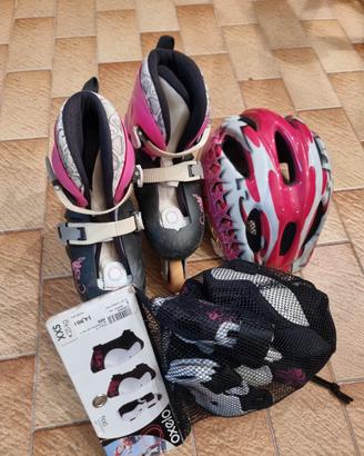 pattini+caschetto+protezioni