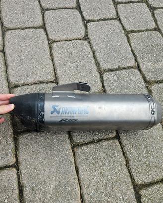 silenziatore Akrapovic r125