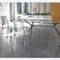 Tavolo in vetro cristallo