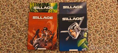 fumetto sillage 4 volumi completi
