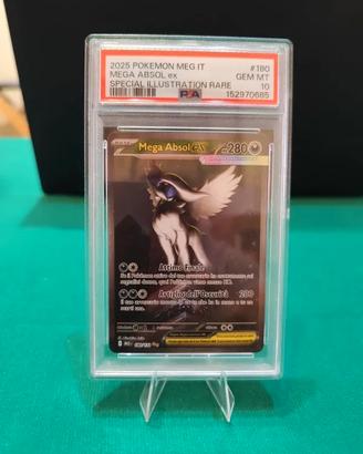 Carta Pokémon Mega Absol ex ITA PSA 10