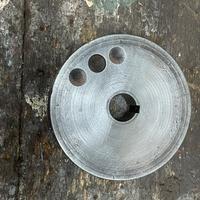 Puleggia a doppia scanalatura