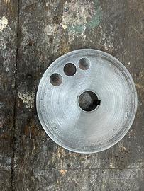 Puleggia a doppia scanalatura