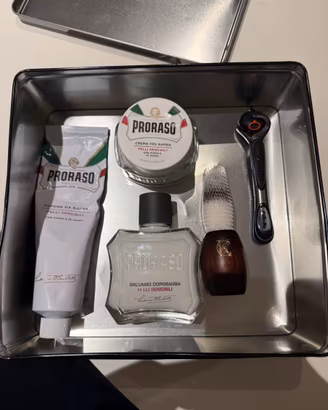 Kit Rasatura Completo Proraso + Gillette ProGlide
