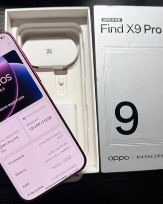 Oppo find X9 pro 512gb red edition
