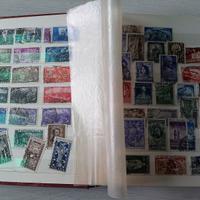 Collezione parziale francobolli italiani viaggiati