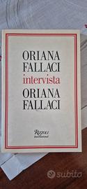 Libro "Oriana Fallaci intervista Oriana Fallaci"