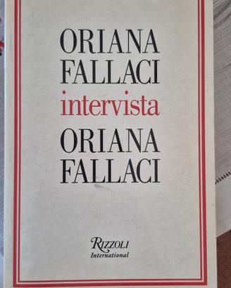Libro "Oriana Fallaci intervista Oriana Fallaci"