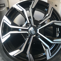 4 CERCHI LEGA 16" SPIDER CLIO MINI ONE SWIFT NERO