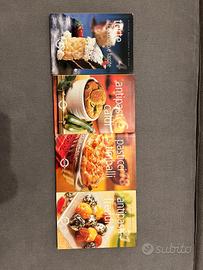set 4 libretti "piccola enciclopedia del gusto" 