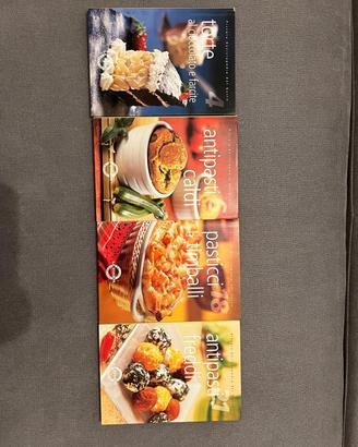 set 4 libretti "piccola enciclopedia del gusto" 