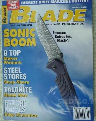 Rivista coltelli/lame ''Blade'' (MARCH 2000)